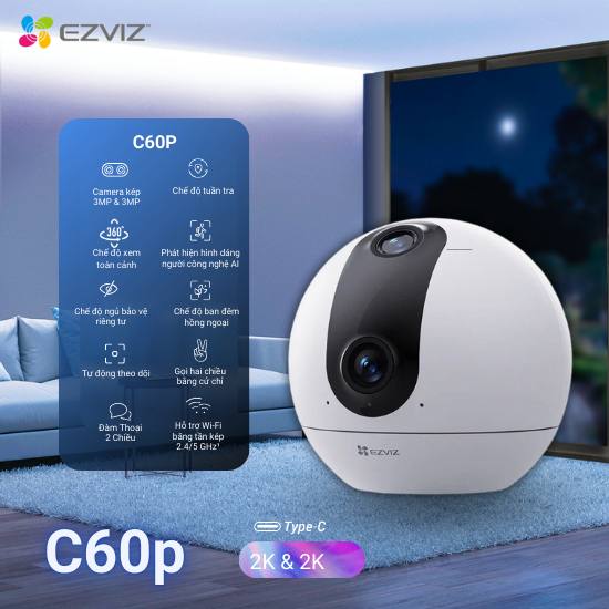 كاميرا EZVIZ C60p 